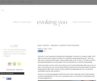 Evokingyou.com(Inspiration for your photography) Screenshot