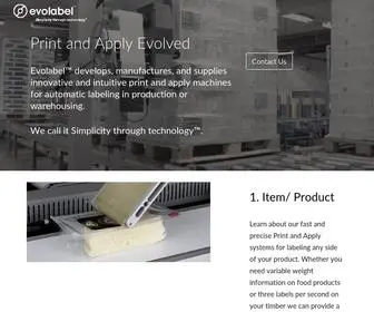 Evolabel.com(Evolabel) Screenshot