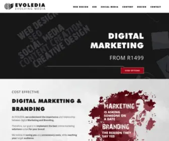 Evoledia.com(Digital Marketing Agency) Screenshot