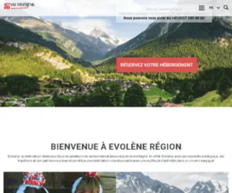 Evolene-Region.ch(EvolÃšne) Screenshot