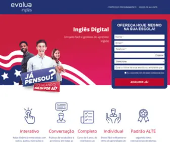 Evoluaingles.com.br(Evolua Inglês) Screenshot