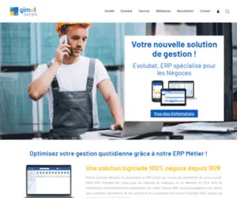 Evolubat.com(ERP Négoce) Screenshot