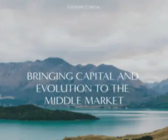 Evolutecapital.com(Evolute Capital) Screenshot