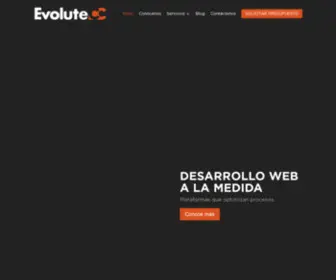 Evolutecc.com(Desarrollo de Software Web) Screenshot