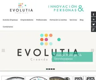 Evolutiaconsulting.es(EVOLUTIA Innovación & Personas) Screenshot