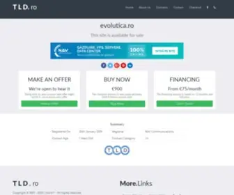 Evolutica.ro(The Romania's leading domain marketplace) Screenshot