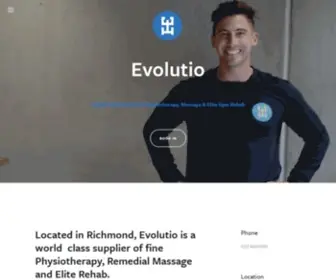 Evolutio.com.au(Evolutio Sports Physio Richmond) Screenshot