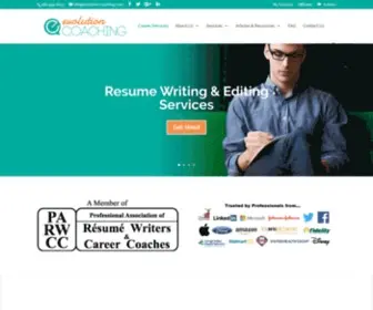 Evolution-Coaching.com(Top Resume Writing & Career Services) Screenshot
