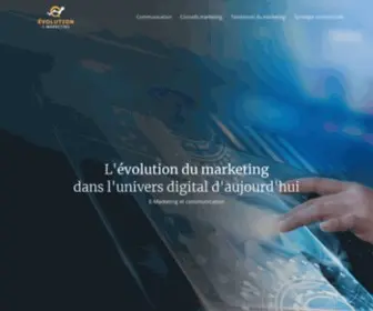 Evolution-Emarketing.fr(L'évolution du e) Screenshot