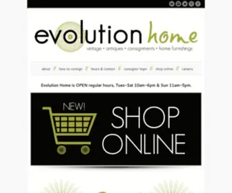 Evolution-Home.com(Evolution Home) Screenshot