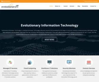 Evolutionaryit.com(Evolutionaryit) Screenshot