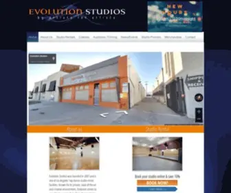 Evolutiondancestudios.com(Evolution Studios was founded in 2007 and) Screenshot