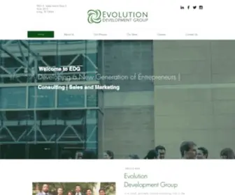 Evolutiondevelopmentgroup.com(Evolution Development Group) Screenshot