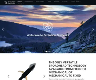 Evolutionoutdoors.com(Evolution Outdoors) Screenshot