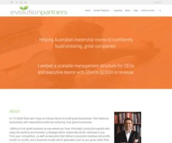 Evolutionpartners.com.au(Evolution Partners) Screenshot