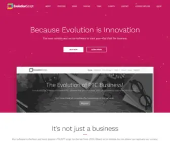 Evolutionscript.com(Evolutionscript) Screenshot