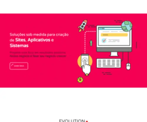 Evolutionsolucoesweb.com.br(Evolution Soluções Web) Screenshot