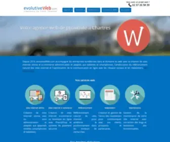 Evolutiveweb.com(Agence web Orléans) Screenshot