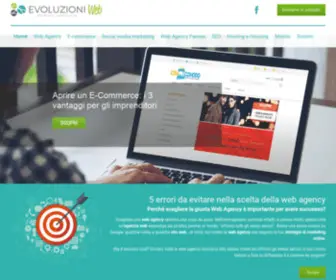 Evoluzioniweb.it(Evoluzioni web agency con sede a Faenza (Ravenna)) Screenshot