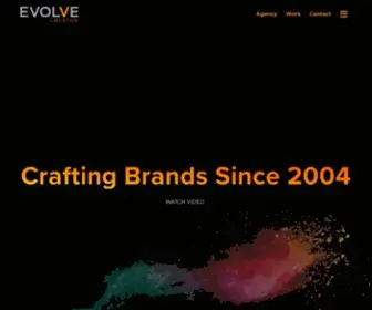 Evolve-Creative.com(Evolve Creative) Screenshot