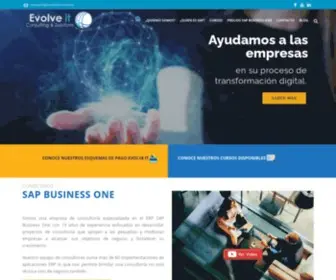 Evolve-IT.com.mx(SAP Business One) Screenshot