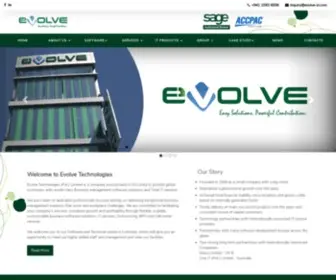 Evolve-SL.com(Evolve Technologies (Pvt) Ltd) Screenshot