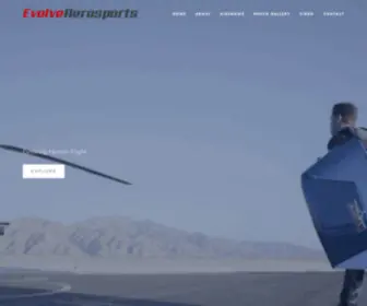 Evolveaerosports.com(Evolve Aerosports) Screenshot