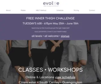 Evolvebodytherapy.co.uk(Evolvebodytherapy) Screenshot