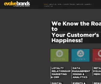 Evolvebrands.com(One of the Best Loyalty Program in India Right for Your Brand) Screenshot