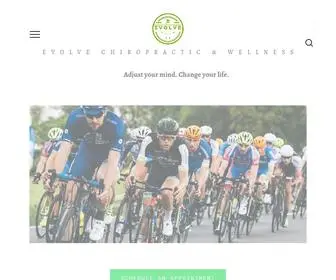 Evolvechirosd.com(EVOLVE CHIROPRACTIC &amp; WELLNESS) Screenshot