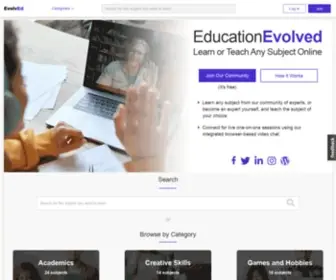 Evolved.live(Education Evolved) Screenshot