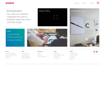 Evolvedesign.ie(Evolve) Screenshot
