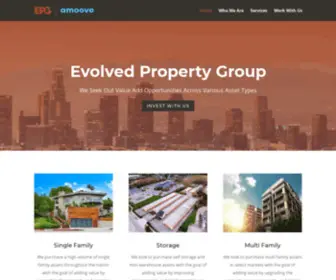 Evolvedpg.com(Evolved Property Group) Screenshot