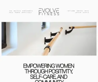 Evolvefitnessutah.com(Evolve Fitness) Screenshot