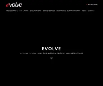 Evolveincorporated.com(EVOLVE Data Center Solutions) Screenshot