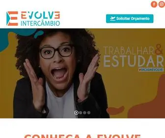 Evolveintercambio.com(Evolve Intercâmbio) Screenshot