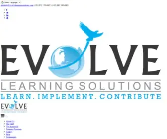 Evolvelearningsolutions.com(Customer Service Training in Ahmedabad) Screenshot