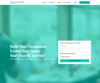 Evolvemachinelearners.com(Evolve Machine Learners) Screenshot