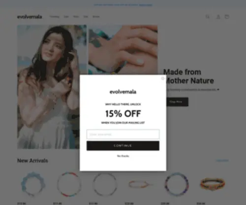 Evolvemala.com(Evolve Mala) Screenshot