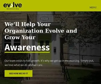 Evolvemarketingteam.com(Evolve Marketing) Screenshot