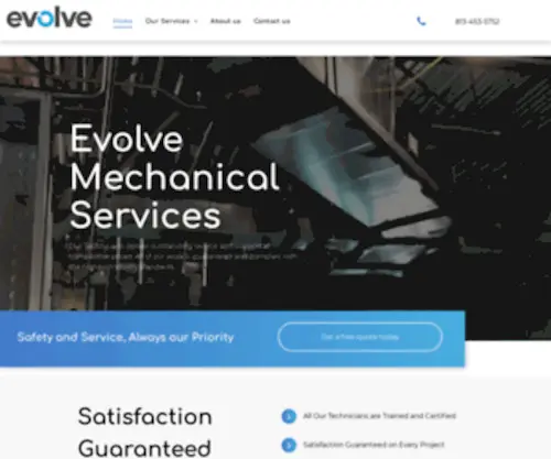 Evolvemechanical.com(Evolvemechanical) Screenshot