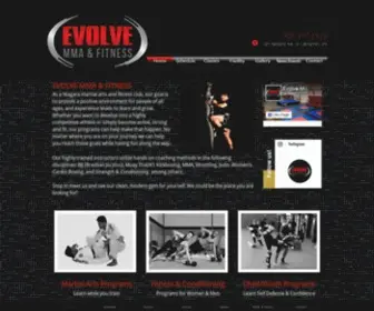 Evolvemma.ca(Top MMA club in Niagara) Screenshot