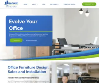 Evolvemyoffice.com(Discount Office & Commercial Furniture Waterbury) Screenshot