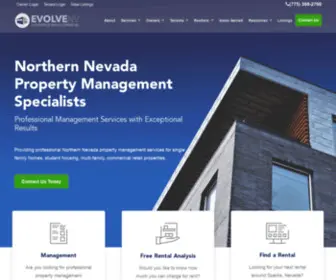 Evolvenv.com(Evolve Nevada) Screenshot