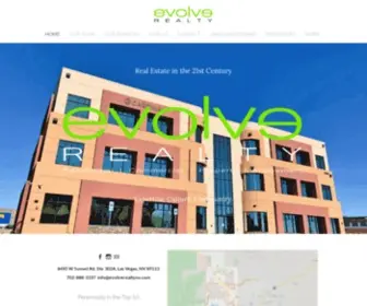 Evolverealtynv.com(Evolve Realty) Screenshot