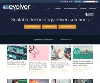 Evolverinc.com(Information technology services to federal and commercial clients) Screenshot