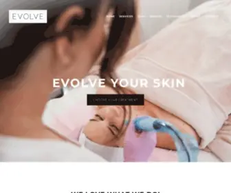 Evolveskinspa.com(Med Spa Carlsbad) Screenshot