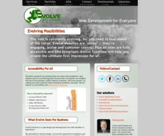 Evolvesolutions.com(Evolve Solutions) Screenshot