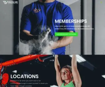 Evolvestrength.ca(Evolve Strength) Screenshot