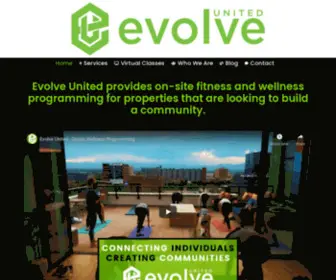 Evolveunited.co(Evolve United Fitness) Screenshot